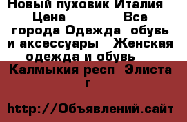 Новый пуховик Италия › Цена ­ 11 500 - Все города Одежда, обувь и аксессуары » Женская одежда и обувь   . Калмыкия респ.,Элиста г.